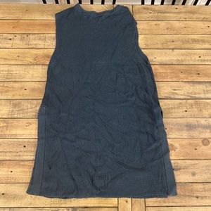 Wilfred teal sweater vest